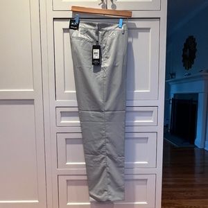 Adidas 3 Stripe Tech Golf Pants - Mens 34x32 (Color Chrome)